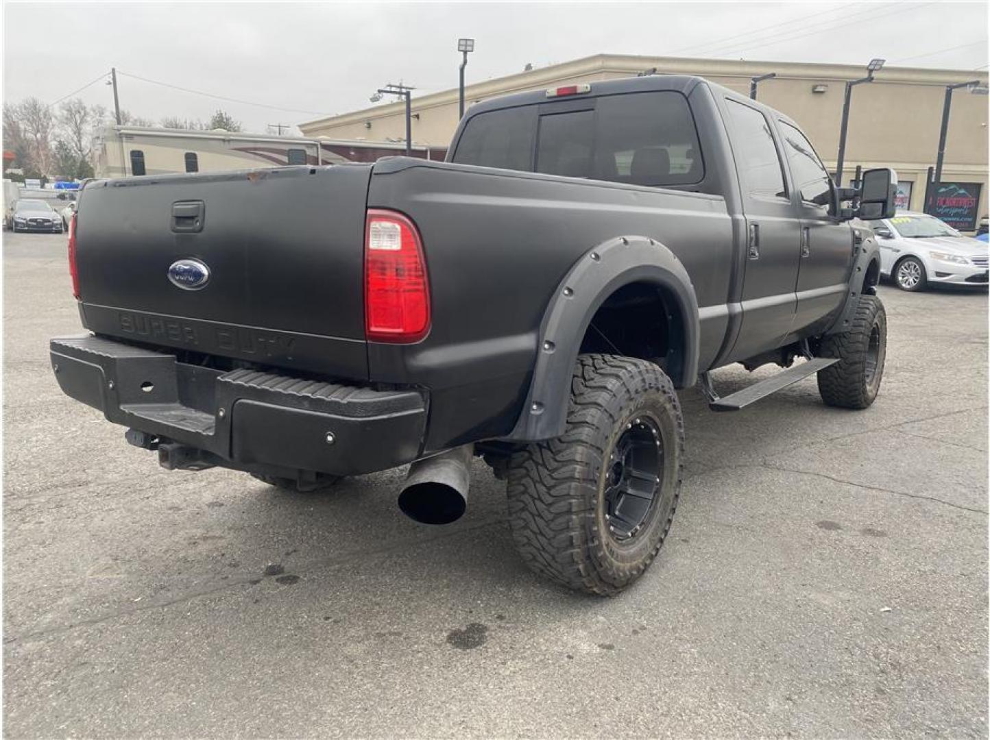 2008 Black /No Color Ford F250 Super Duty Crew Cab FX4 Pickup 4D 6 3/4 ft (1FTSW21R88E) with an V8, Turbo Dsl 6.4L engine, Automatic, 5-Spd w/Overdrive transmission, located at 607 W Columbia Drive, Kennewick, WA, 99336, (509) 987-1069, 46.216743, -119.126404 - Photo#4