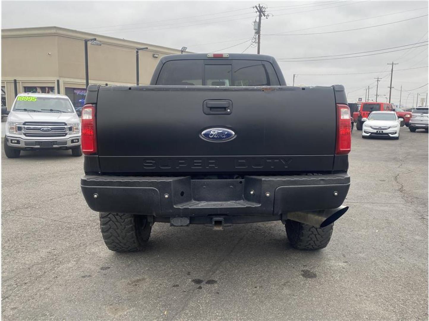 2008 Black /No Color Ford F250 Super Duty Crew Cab FX4 Pickup 4D 6 3/4 ft (1FTSW21R88E) with an V8, Turbo Dsl 6.4L engine, Automatic, 5-Spd w/Overdrive transmission, located at 607 W Columbia Drive, Kennewick, WA, 99336, (509) 987-1069, 46.216743, -119.126404 - Photo#5
