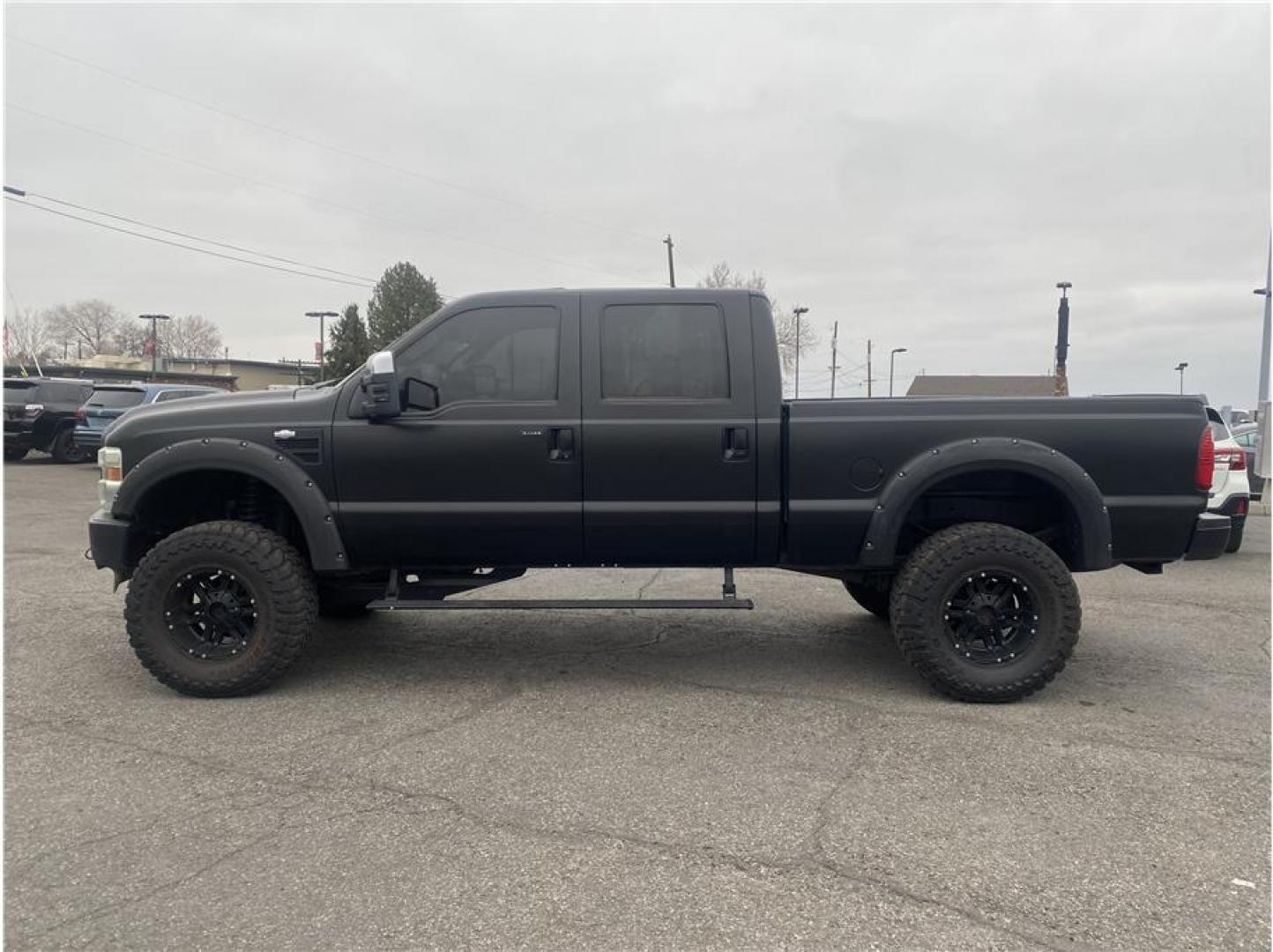 2008 Black /No Color Ford F250 Super Duty Crew Cab FX4 Pickup 4D 6 3/4 ft (1FTSW21R88E) with an V8, Turbo Dsl 6.4L engine, Automatic, 5-Spd w/Overdrive transmission, located at 607 W Columbia Drive, Kennewick, WA, 99336, (509) 987-1069, 46.216743, -119.126404 - Photo#8
