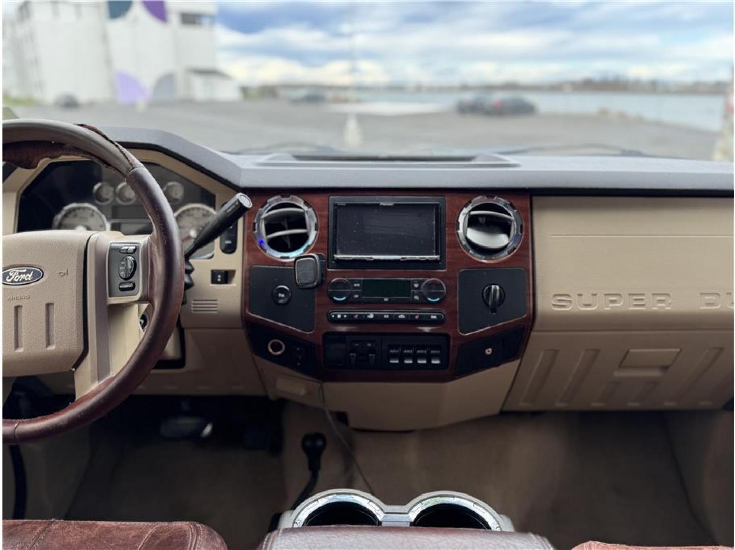 2008 Black /No Color Ford F250 Super Duty Crew Cab FX4 Pickup 4D 6 3/4 ft (1FTSW21R88E) with an V8, Turbo Dsl 6.4L engine, Automatic, 5-Spd w/Overdrive transmission, located at 607 W Columbia Drive, Kennewick, WA, 99336, (509) 987-1069, 46.216743, -119.126404 - Photo#12