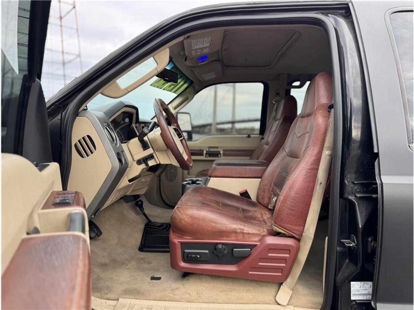 2008 Black /No Color Ford F250 Super Duty Crew Cab FX4 Pickup 4D 6 3/4 ft (1FTSW21R88E) with an V8, Turbo Dsl 6.4L engine, Automatic, 5-Spd w/Overdrive transmission, located at 607 W Columbia Drive, Kennewick, WA, 99336, (509) 987-1069, 46.216743, -119.126404 - Photo#14
