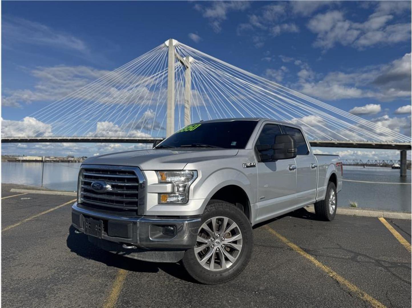2016 Silver /No Color Ford F150 SuperCrew Cab XLT Pickup 4D 5 1/2 ft (1FTFW1EG1GK) with an V6, EcoBoost, TT, 3.5L engine, Automatic, 6-Spd transmission, located at 607 W Columbia Drive, Kennewick, WA, 99336, (509) 987-1069, 46.216743, -119.126404 - Photo#0