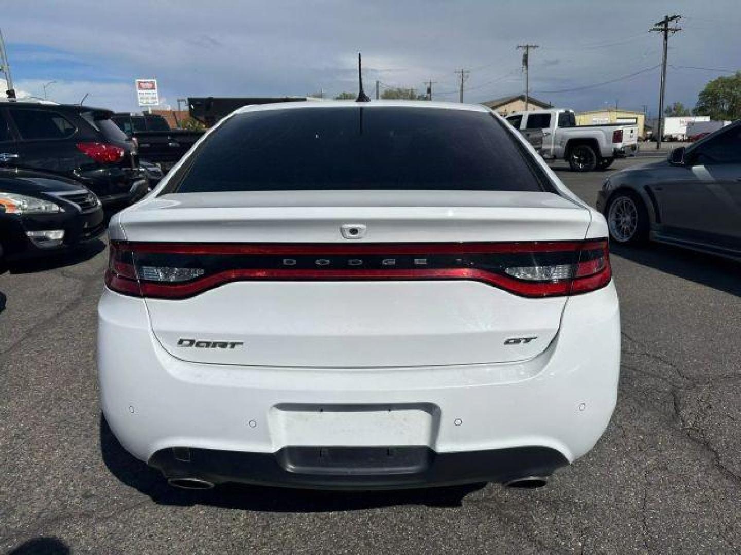 2016 White /No Color Dodge Dart GT Sedan 4D (1C3CDFEB4GD) with an 4-Cyl, MultiAir PZEV 2.4L engine, Manual, 6-Spd transmission, located at 607 W Columbia Drive, Kennewick, WA, 99336, (509) 987-1069, 46.216743, -119.126404 - Photo#5