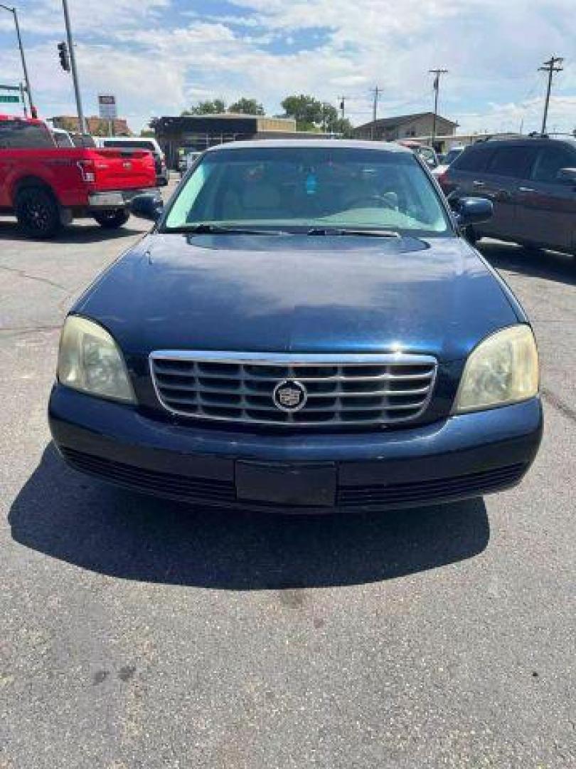 2003 Navy Blue /Off White Cadillac DeVille DHS Sedan 4D (1G6KE54Y83U) , Automatic transmission, located at 607 W Columbia Drive, Kennewick, WA, 99336, (509) 987-1069, 46.216743, -119.126404 - Photo#7