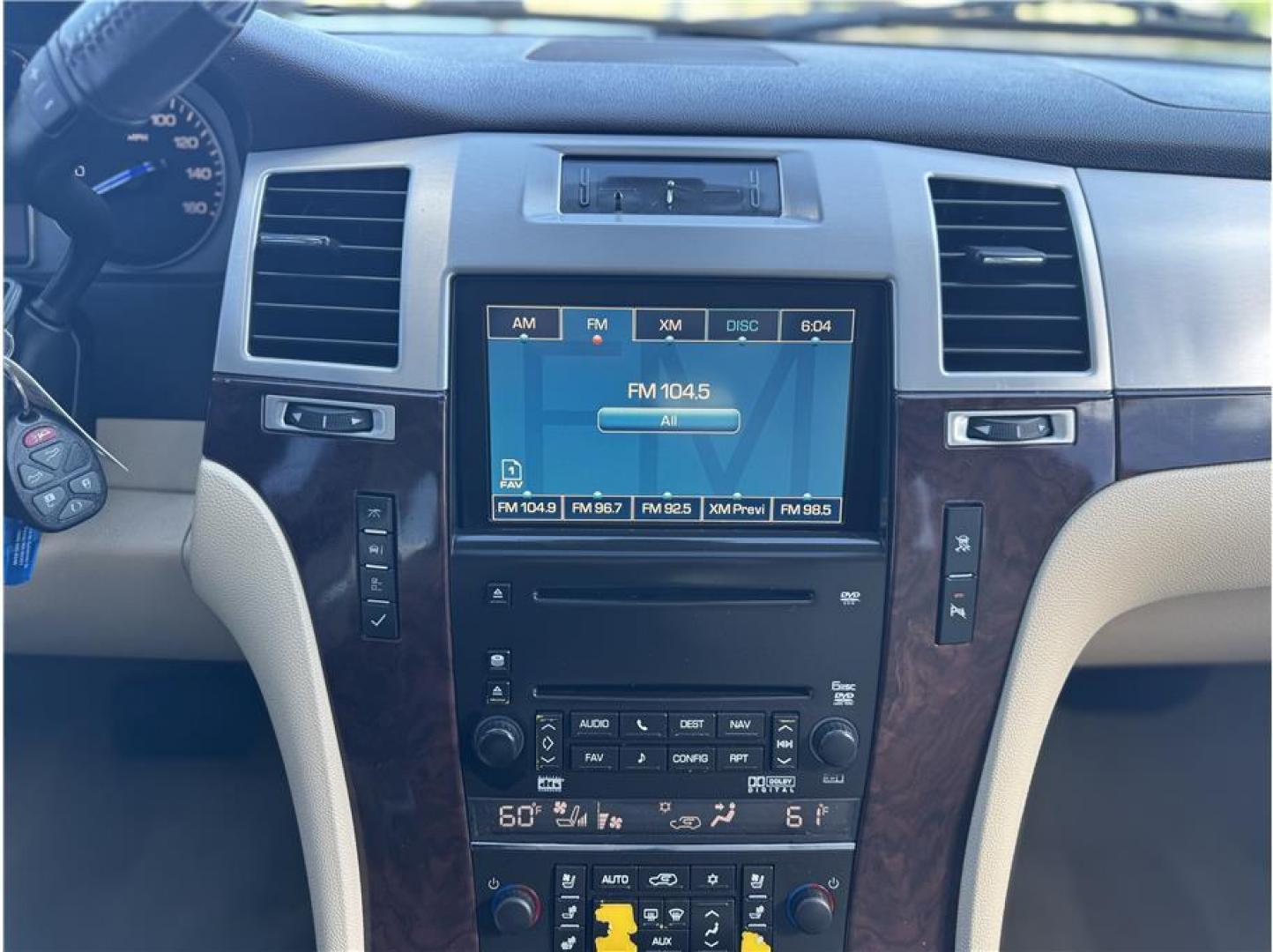 2008 Gold /No Color Cadillac Escalade (1GYFK63868R) with an V8, 6.2 Liter engine, Automatic, 6-Spd HD w/Overdrive transmission, located at 607 W Columbia Drive, Kennewick, WA, 99336, (509) 987-1069, 46.216743, -119.126404 - Photo#9