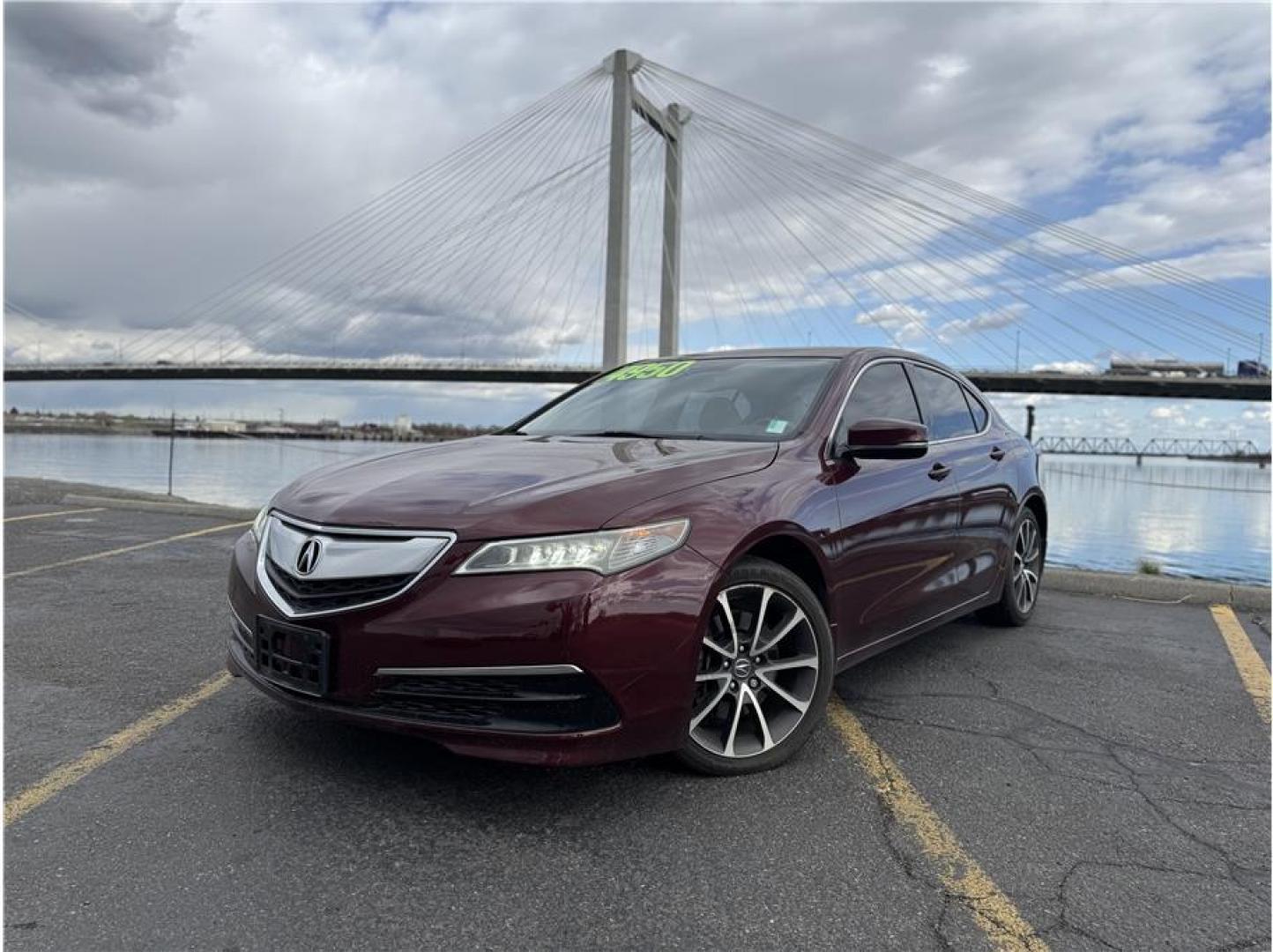 2015 Red /No Color Acura TLX (19UUB2F58FA) with an V6, VTEC, 3.5 Liter engine, Auto, 9-Spd SportShift transmission, located at 607 W Columbia Drive, Kennewick, WA, 99336, (509) 987-1069, 46.216743, -119.126404 - Photo#0