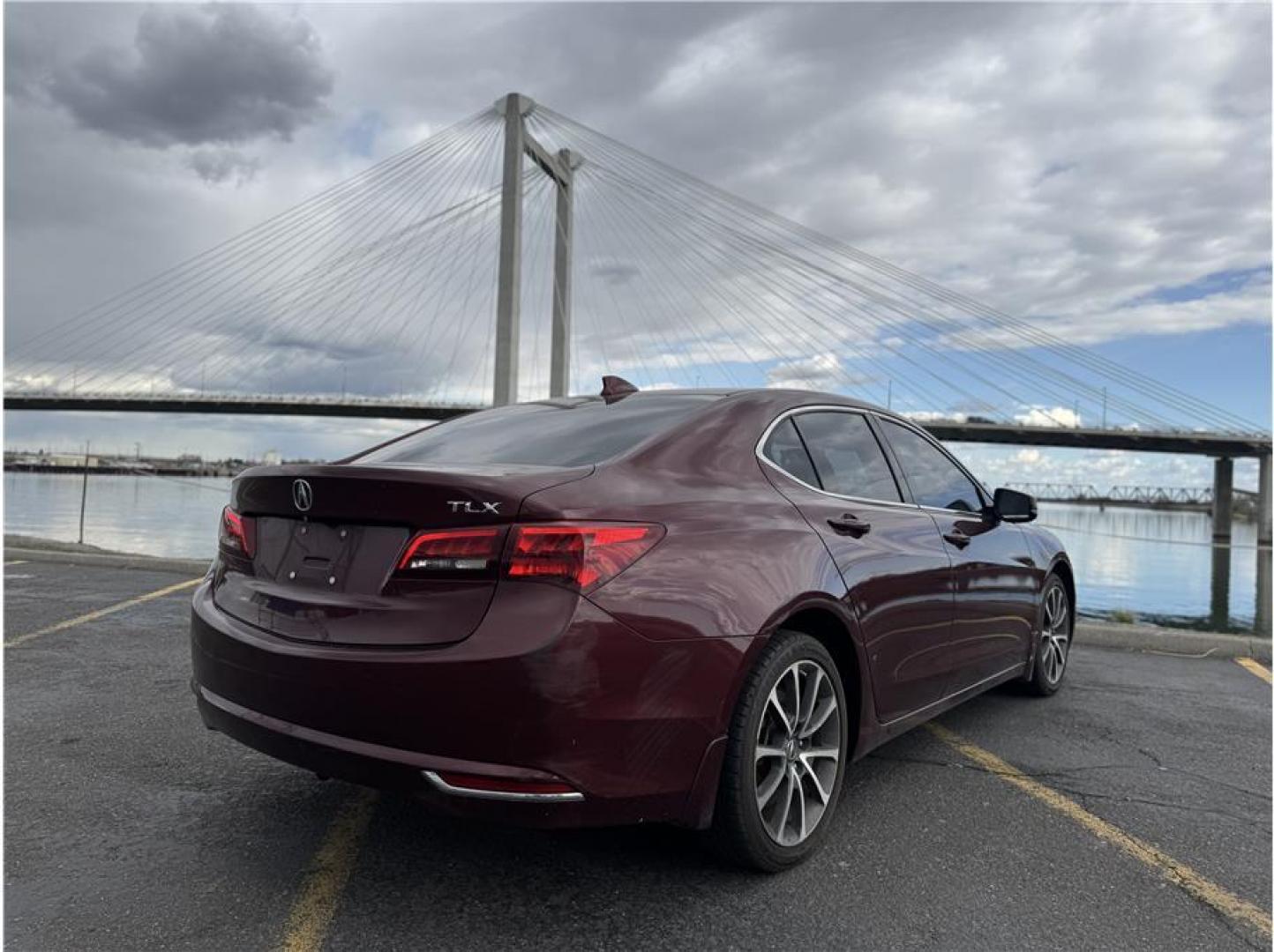 2015 Red /No Color Acura TLX (19UUB2F58FA) with an V6, VTEC, 3.5 Liter engine, Auto, 9-Spd SportShift transmission, located at 607 W Columbia Drive, Kennewick, WA, 99336, (509) 987-1069, 46.216743, -119.126404 - Photo#13