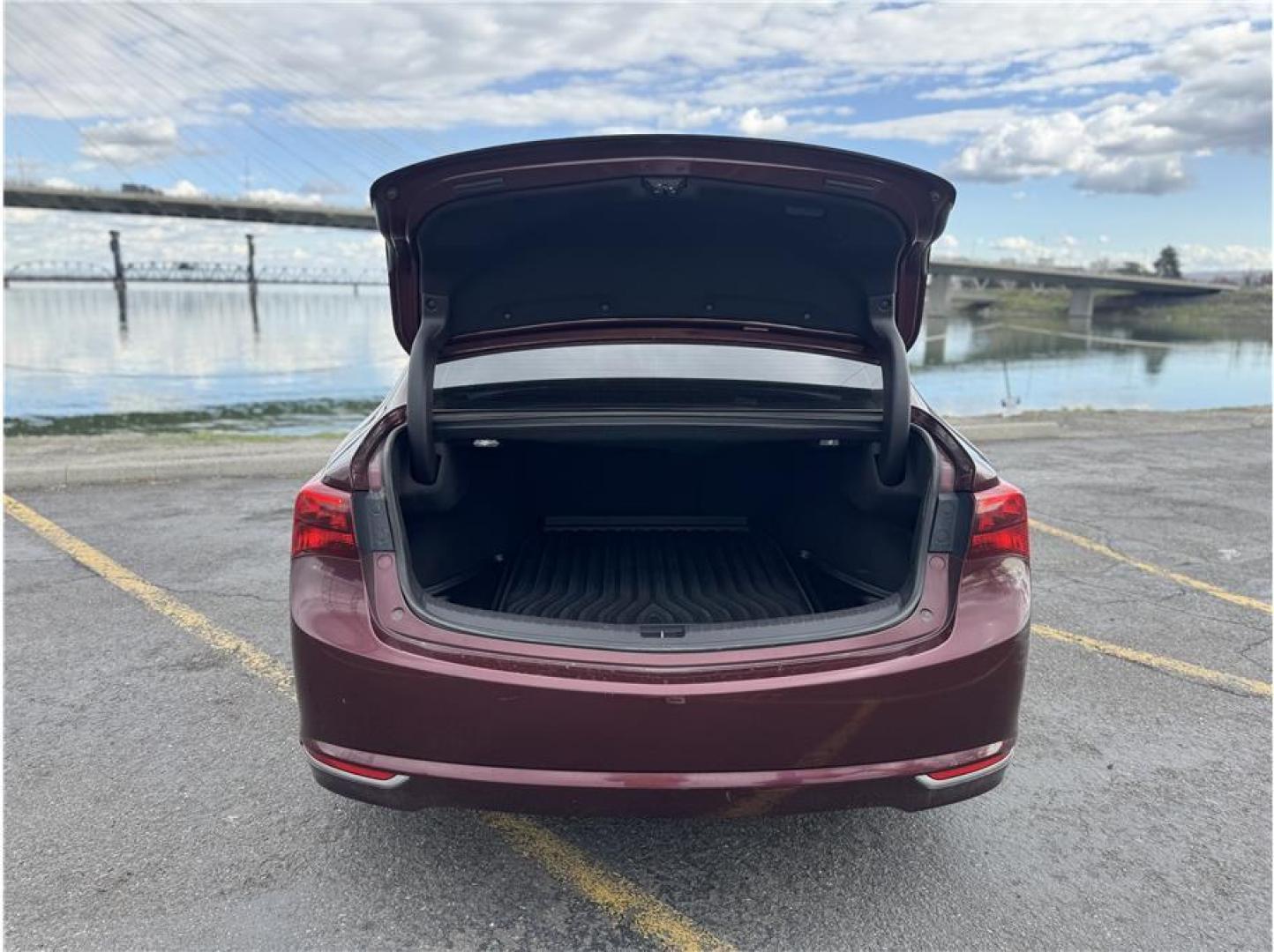 2015 Red /No Color Acura TLX (19UUB2F58FA) with an V6, VTEC, 3.5 Liter engine, Auto, 9-Spd SportShift transmission, located at 607 W Columbia Drive, Kennewick, WA, 99336, (509) 987-1069, 46.216743, -119.126404 - Photo#14