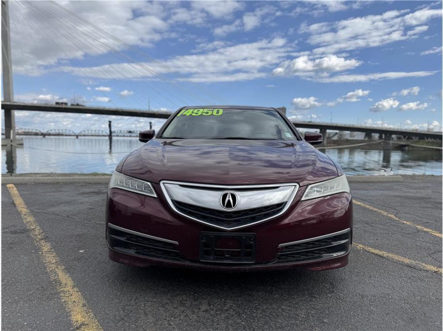 2015 Red /No Color Acura TLX (19UUB2F58FA) with an V6, VTEC, 3.5 Liter engine, Auto, 9-Spd SportShift transmission, located at 607 W Columbia Drive, Kennewick, WA, 99336, (509) 987-1069, 46.216743, -119.126404 - Photo#16