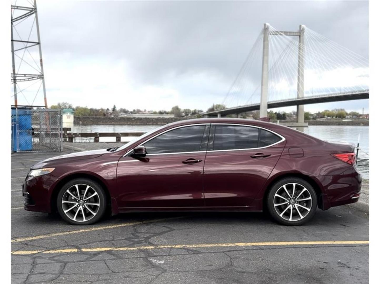 2015 Red /No Color Acura TLX (19UUB2F58FA) with an V6, VTEC, 3.5 Liter engine, Auto, 9-Spd SportShift transmission, located at 607 W Columbia Drive, Kennewick, WA, 99336, (509) 987-1069, 46.216743, -119.126404 - Photo#1