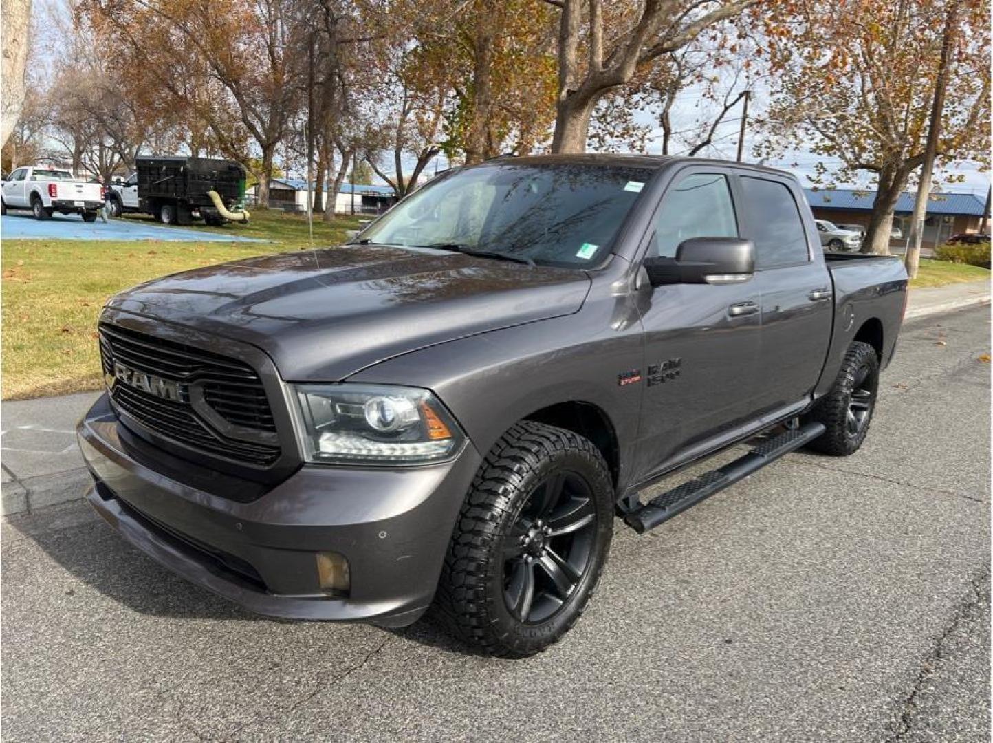 2018 Gray /No Color Ram 1500 Crew Cab (1C6RR7MT3JS) with an V8, HEMI, 5.7 Liter engine, Automatic, 8-Spd transmission, located at 607 W Columbia Drive, Kennewick, WA, 99336, (509) 987-1069, 46.216743, -119.126404 - Photo#0
