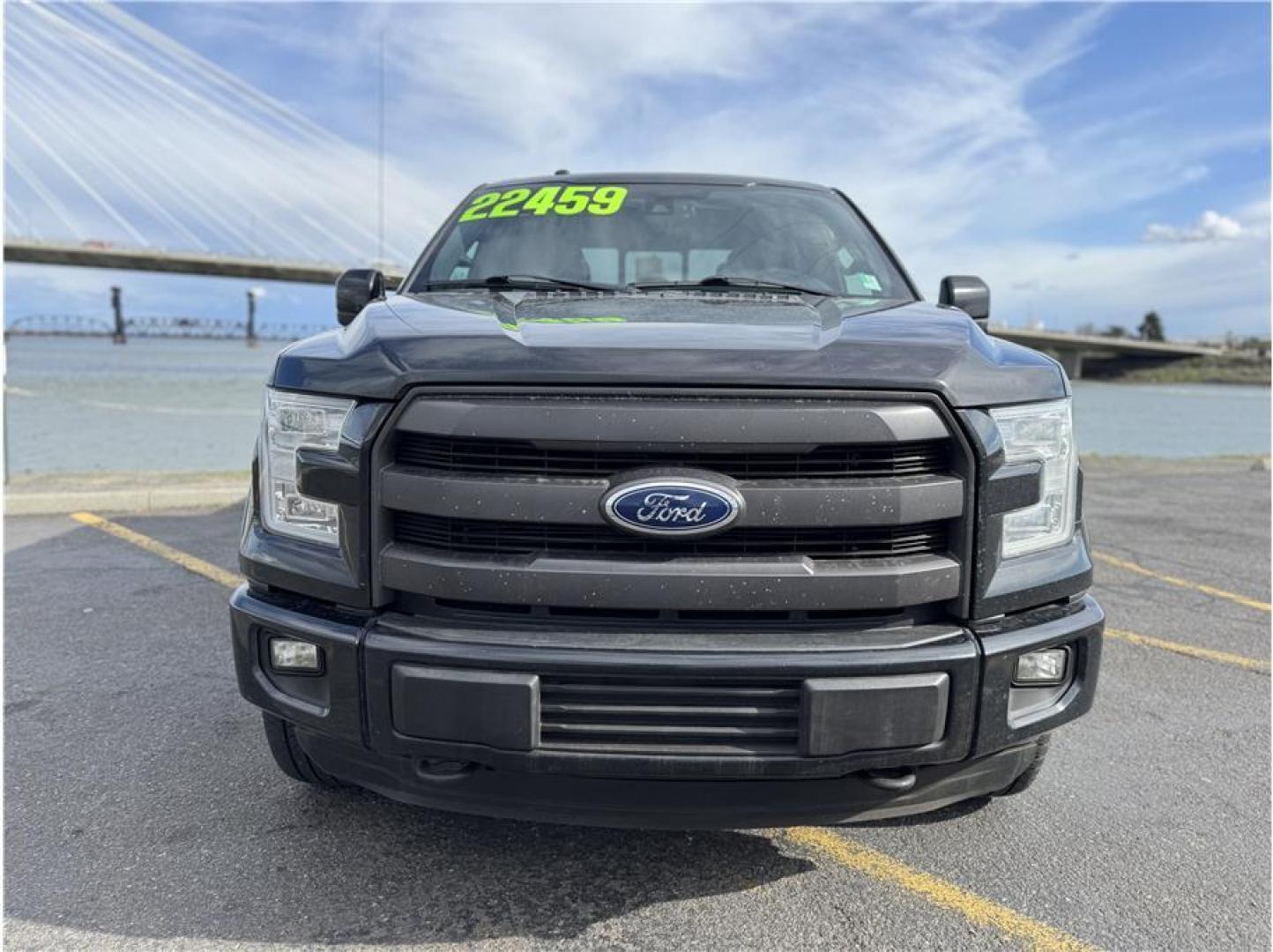 2015 Black /No Color Ford F150 SuperCrew Cab (1FTFW1EG2FF) with an V6, EcoBoost, TT, 3.5L engine, Automatic, 6-Spd transmission, located at 607 W Columbia Drive, Kennewick, WA, 99336, (509) 987-1069, 46.216743, -119.126404 - Photo#15