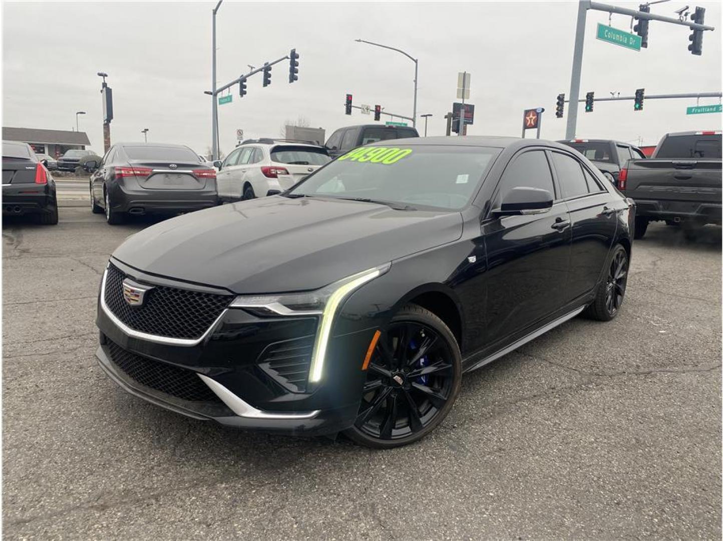 2021 Black /No Color Cadillac CT4 (1G6DG5RK2M0) with an 4-Cyl, Turbo, 2.0 Liter engine, Automatic, 8-Spd transmission, located at 607 W Columbia Drive, Kennewick, WA, 99336, (509) 987-1069, 46.216743, -119.126404 - Photo#0