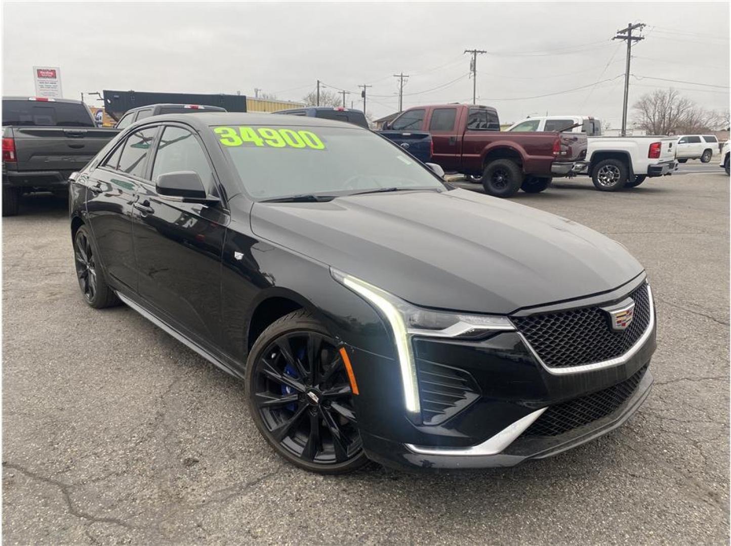 2021 Black /No Color Cadillac CT4 (1G6DG5RK2M0) with an 4-Cyl, Turbo, 2.0 Liter engine, Automatic, 8-Spd transmission, located at 607 W Columbia Drive, Kennewick, WA, 99336, (509) 987-1069, 46.216743, -119.126404 - Photo#2