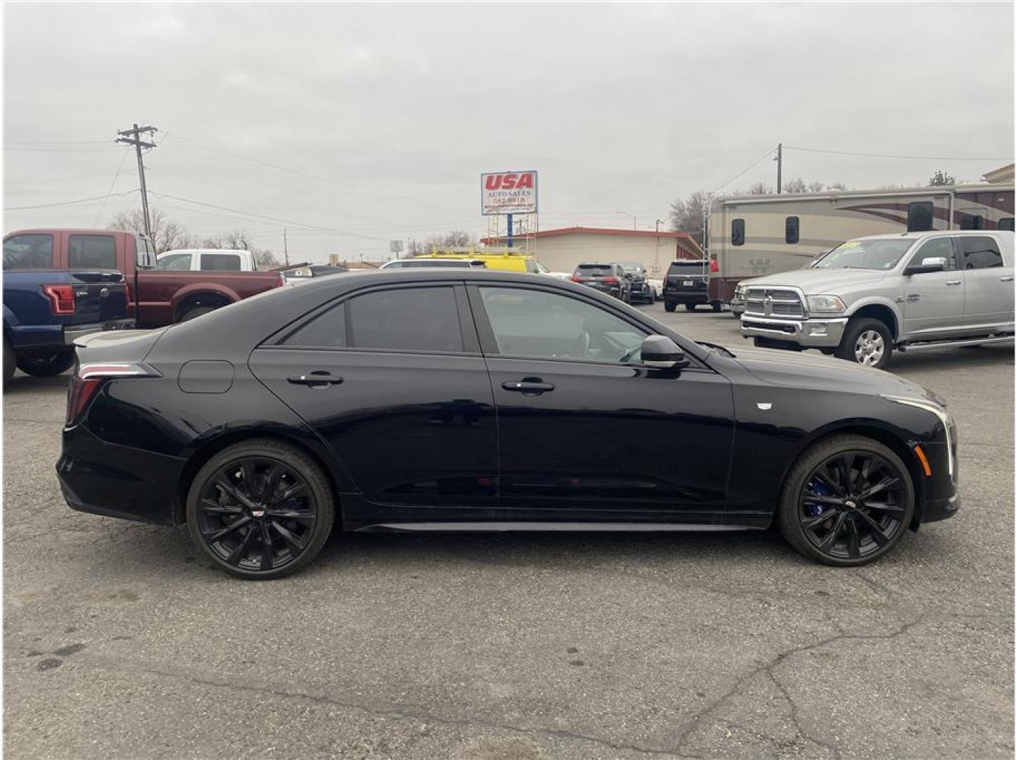 2021 Black /No Color Cadillac CT4 (1G6DG5RK2M0) with an 4-Cyl, Turbo, 2.0 Liter engine, Automatic, 8-Spd transmission, located at 607 W Columbia Drive, Kennewick, WA, 99336, (509) 987-1069, 46.216743, -119.126404 - Photo#3