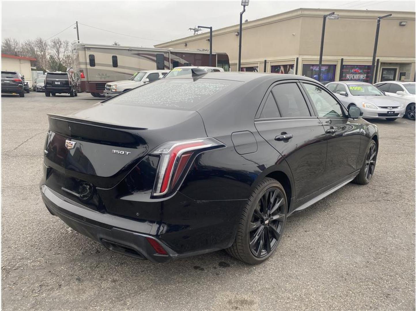 2021 Black /No Color Cadillac CT4 (1G6DG5RK2M0) with an 4-Cyl, Turbo, 2.0 Liter engine, Automatic, 8-Spd transmission, located at 607 W Columbia Drive, Kennewick, WA, 99336, (509) 987-1069, 46.216743, -119.126404 - Photo#4