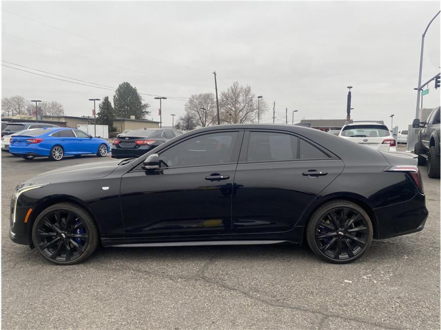 2021 Black /No Color Cadillac CT4 (1G6DG5RK2M0) with an 4-Cyl, Turbo, 2.0 Liter engine, Automatic, 8-Spd transmission, located at 607 W Columbia Drive, Kennewick, WA, 99336, (509) 987-1069, 46.216743, -119.126404 - Photo#7