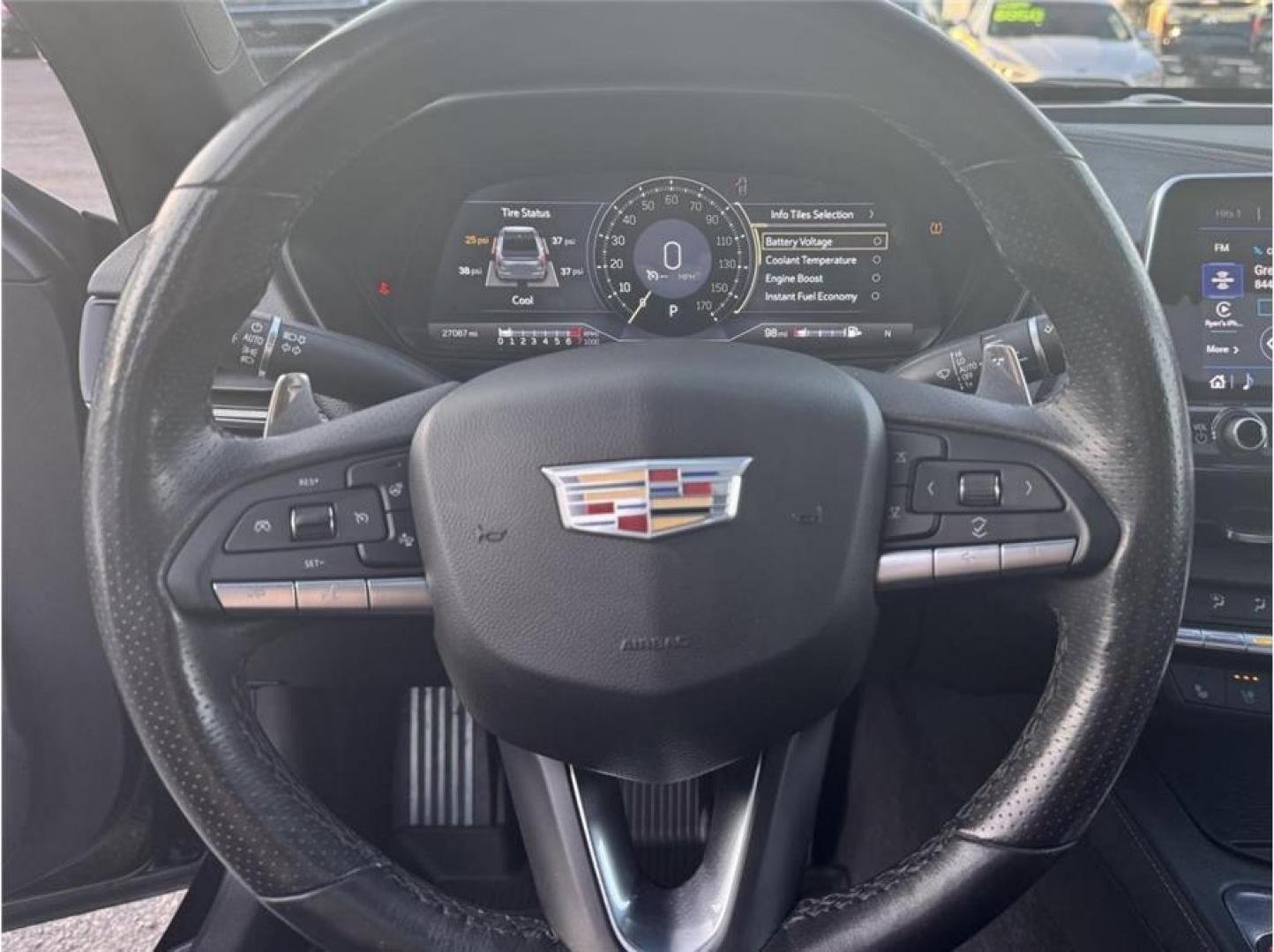 2021 Black /No Color Cadillac CT4 (1G6DG5RK2M0) with an 4-Cyl, Turbo, 2.0 Liter engine, Automatic, 8-Spd transmission, located at 607 W Columbia Drive, Kennewick, WA, 99336, (509) 987-1069, 46.216743, -119.126404 - Photo#11