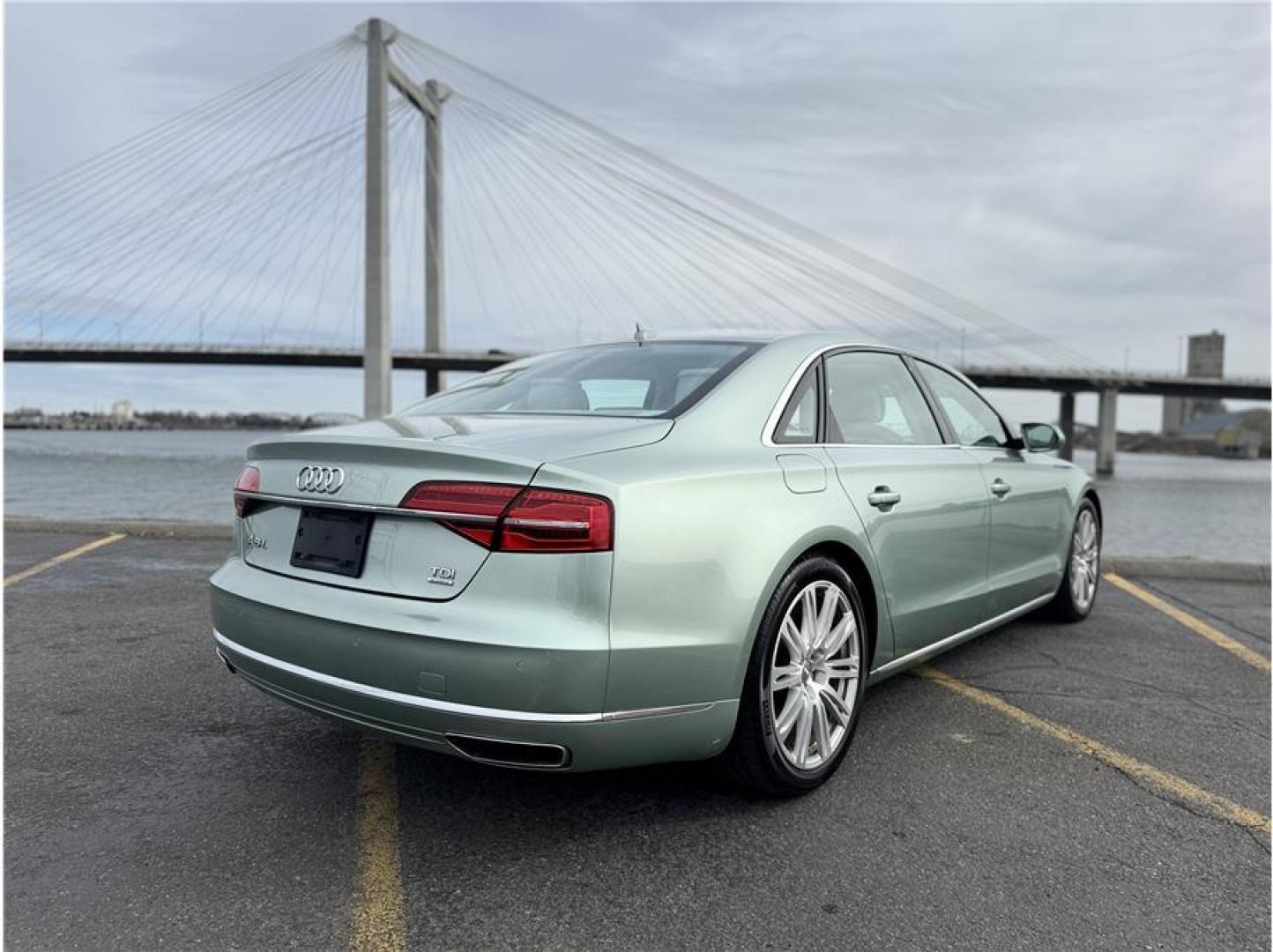 2015 Silver /No Color Audi A8 (WAU3MAFDXFN) with an V6, Turbo Diesel, 3.0 Liter engine, Auto, 8-Spd Tiptronic transmission, located at 607 W Columbia Drive, Kennewick, WA, 99336, (509) 987-1069, 46.216743, -119.126404 - Photo#13