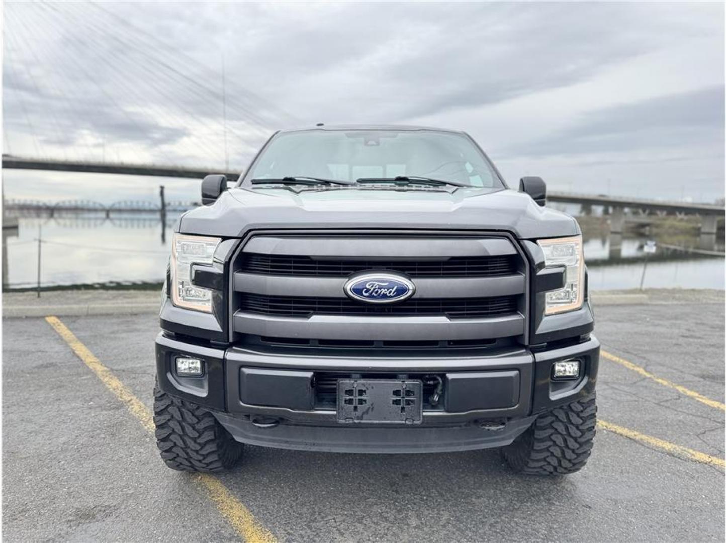2015 Black /No Color Ford F150 SuperCrew Cab (1FTFW1EG5FK) with an V6, EcoBoost, TT, 3.5L engine, Automatic, 6-Spd transmission, located at 607 W Columbia Drive, Kennewick, WA, 99336, (509) 987-1069, 46.216743, -119.126404 - Photo#16