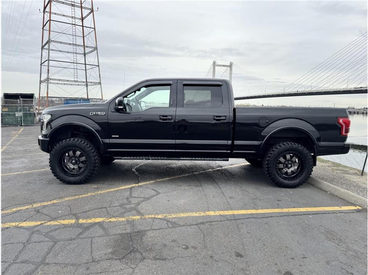 2015 Black /No Color Ford F150 SuperCrew Cab (1FTFW1EG5FK) with an V6, EcoBoost, TT, 3.5L engine, Automatic, 6-Spd transmission, located at 607 W Columbia Drive, Kennewick, WA, 99336, (509) 987-1069, 46.216743, -119.126404 - Photo#1