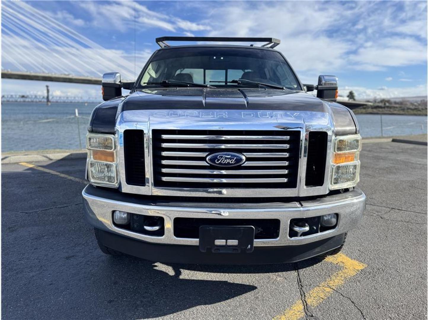 2008 Gray /No Color Ford F350 Super Duty Crew Cab (1FTWW31R08E) with an V8, Turbo Dsl 6.4L engine, Automatic, 5-Spd w/Overdrive transmission, located at 607 W Columbia Drive, Kennewick, WA, 99336, (509) 987-1069, 46.216743, -119.126404 - Photo#17