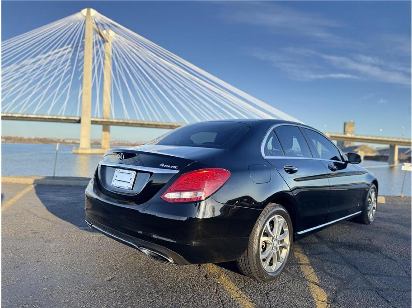 2015 Black /No Color Mercedes-Benz C-Class (55SWF4KB9FU) with an 4-Cyl, Turbo, 2.0 Liter engine, Auto, 7-Spd 7G-Tronic + transmission, located at 607 W Columbia Drive, Kennewick, WA, 99336, (509) 987-1069, 46.216743, -119.126404 - Photo#10