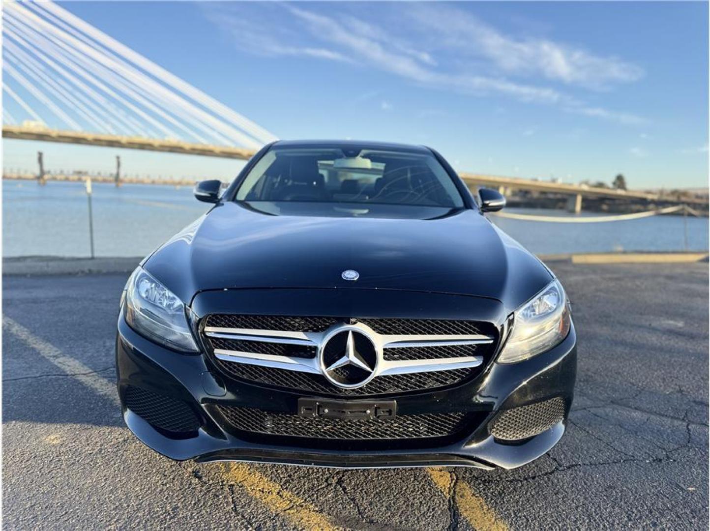 2015 Black /No Color Mercedes-Benz C-Class (55SWF4KB9FU) with an 4-Cyl, Turbo, 2.0 Liter engine, Auto, 7-Spd 7G-Tronic + transmission, located at 607 W Columbia Drive, Kennewick, WA, 99336, (509) 987-1069, 46.216743, -119.126404 - Photo#14