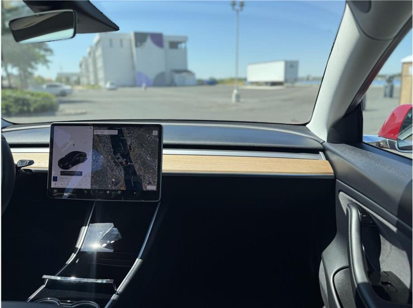2020 Red /No Color Tesla Model 3 (5YJ3E1EB2LF) with an Dual Electric Motors engine, Single-Speed Fixed Gear transmission, located at 607 W Columbia Drive, Kennewick, WA, 99336, (509) 987-1069, 46.216743, -119.126404 - Photo#6