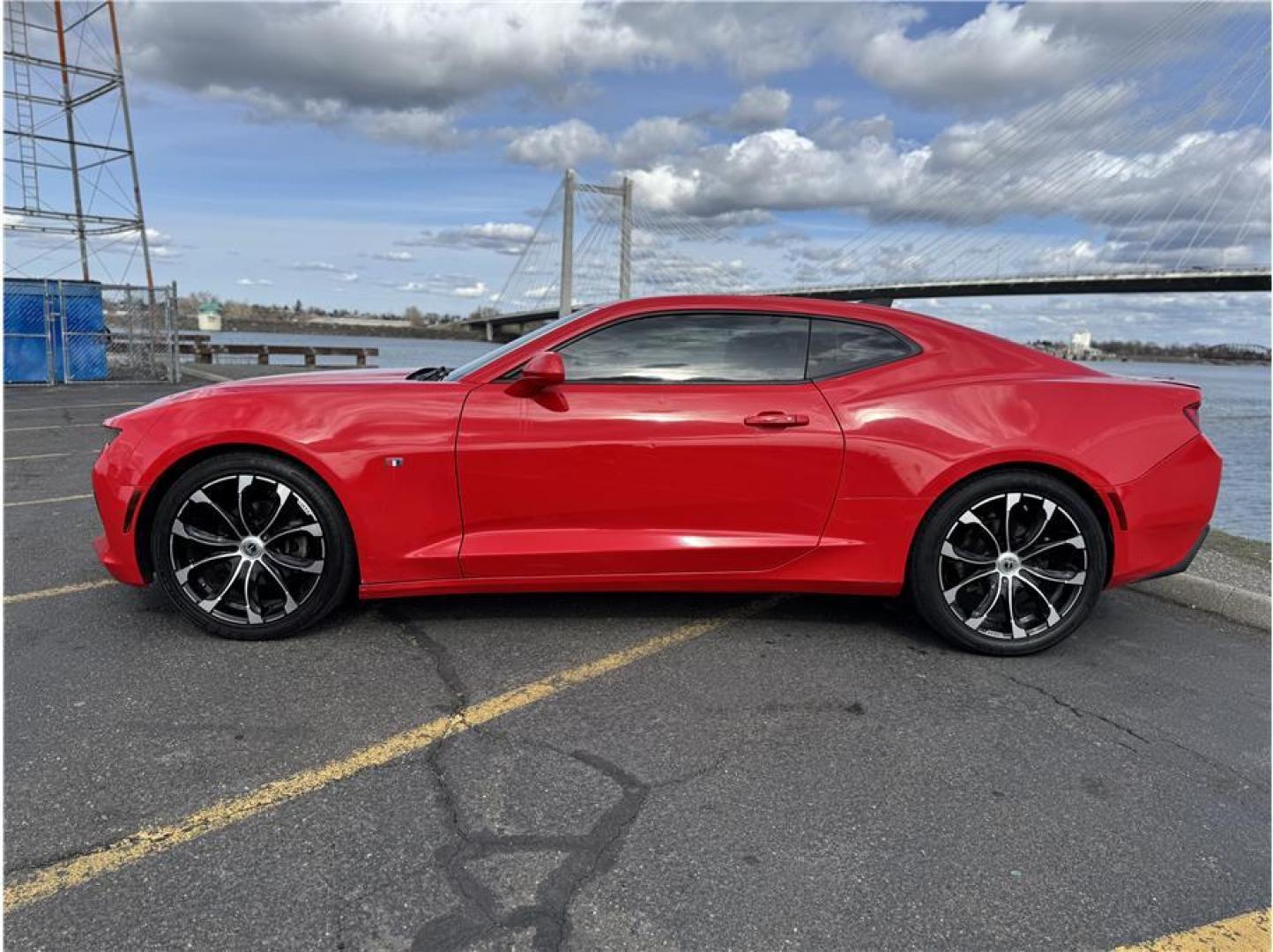 2016 Red /No Color Chevrolet Camaro (1G1FB1RS2G0) with an V6, 3.6 Liter engine, Automatic, 8-Spd transmission, located at 607 W Columbia Drive, Kennewick, WA, 99336, (509) 987-1069, 46.216743, -119.126404 - Photo#1