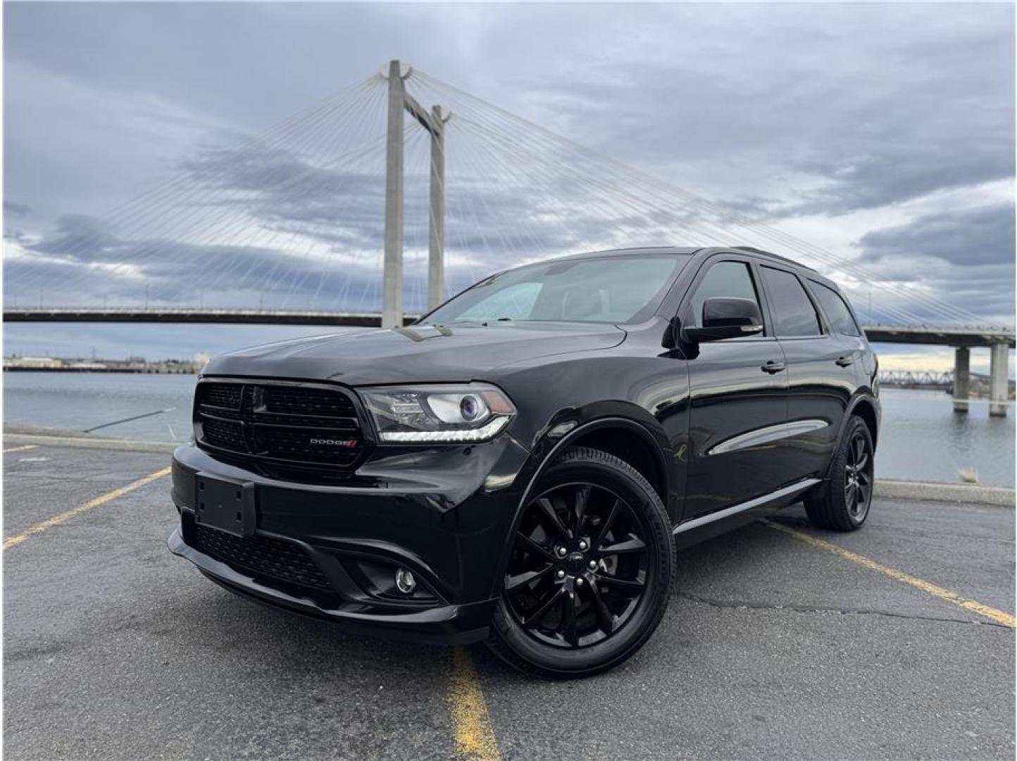 2017 Black /No Color Dodge Durango (1C4RDJDG2HC) with an V6, 3.6 Liter engine, Automatic, 8-Spd transmission, located at 607 W Columbia Drive, Kennewick, WA, 99336, (509) 987-1069, 46.216743, -119.126404 - Photo#0