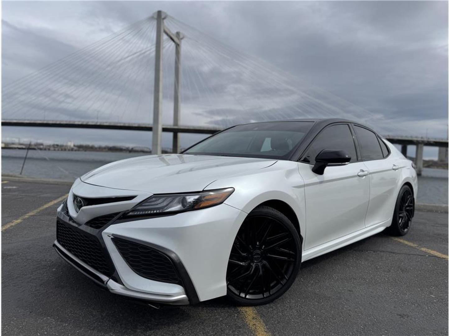 2021 White /No Color Toyota Camry (4T1K61AK8MU) with an 4-Cyl, 2.5 Liter engine, Automatic, 8-Spd w/Sequential Shift transmission, located at 607 W Columbia Drive, Kennewick, WA, 99336, (509) 987-1069, 46.216743, -119.126404 - Photo#0