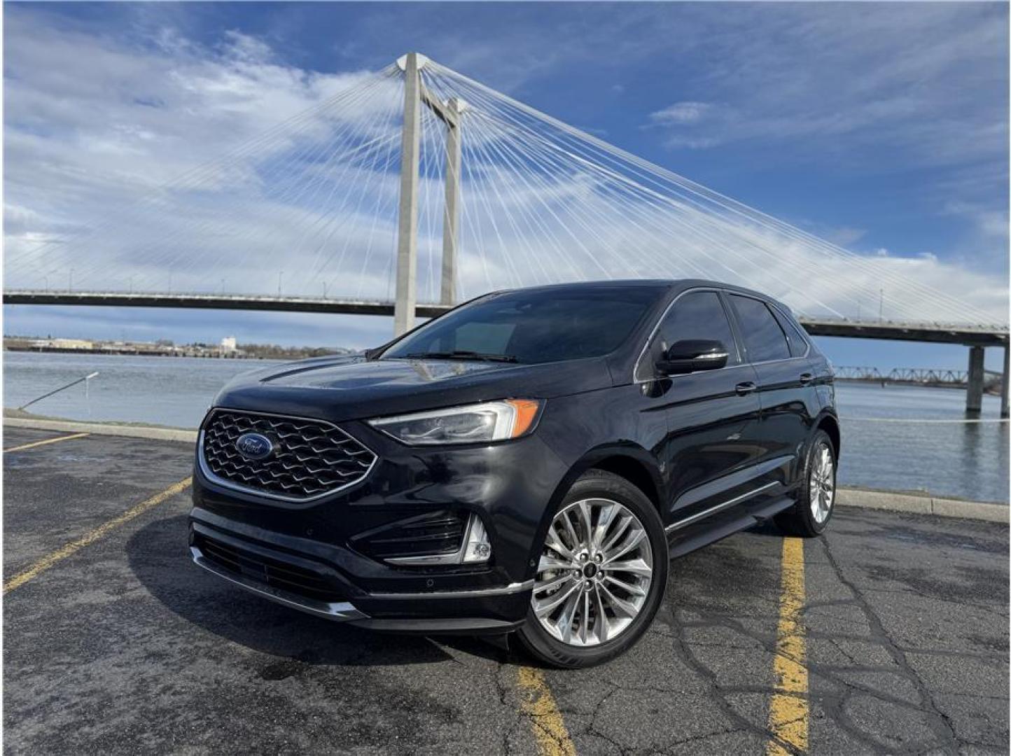 2020 Black /No Color Ford Edge (2FMPK3K9XLB) with an 4-Cyl, EcoBoost, Turbo, 2.0 Liter engine, Automatic, 8-Spd transmission, located at 607 W Columbia Drive, Kennewick, WA, 99336, (509) 987-1069, 46.216743, -119.126404 - Photo#0