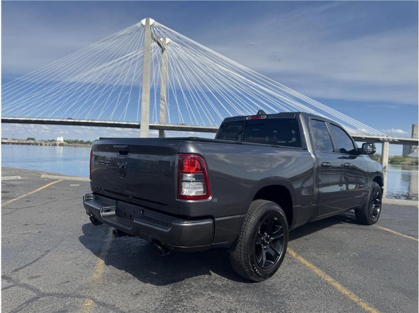2021 Gray /No Color Ram 1500 Quad Cab (1C6RREBT9MN) with an V8, HEMI, 5.7 Liter engine, Automatic, 8-Spd transmission, located at 607 W Columbia Drive, Kennewick, WA, 99336, (509) 987-1069, 46.216743, -119.126404 - Photo#13