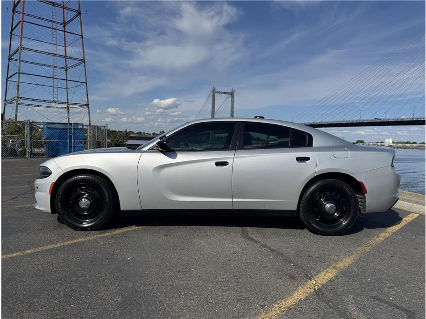 2019 Silver /No Color Dodge Charger (2C3CDXKT2KH) with an V6, 3.6 Liter engine, Automatic, 8-Spd w/AutoStick transmission, located at 607 W Columbia Drive, Kennewick, WA, 99336, (509) 987-1069, 46.216743, -119.126404 - Photo#1