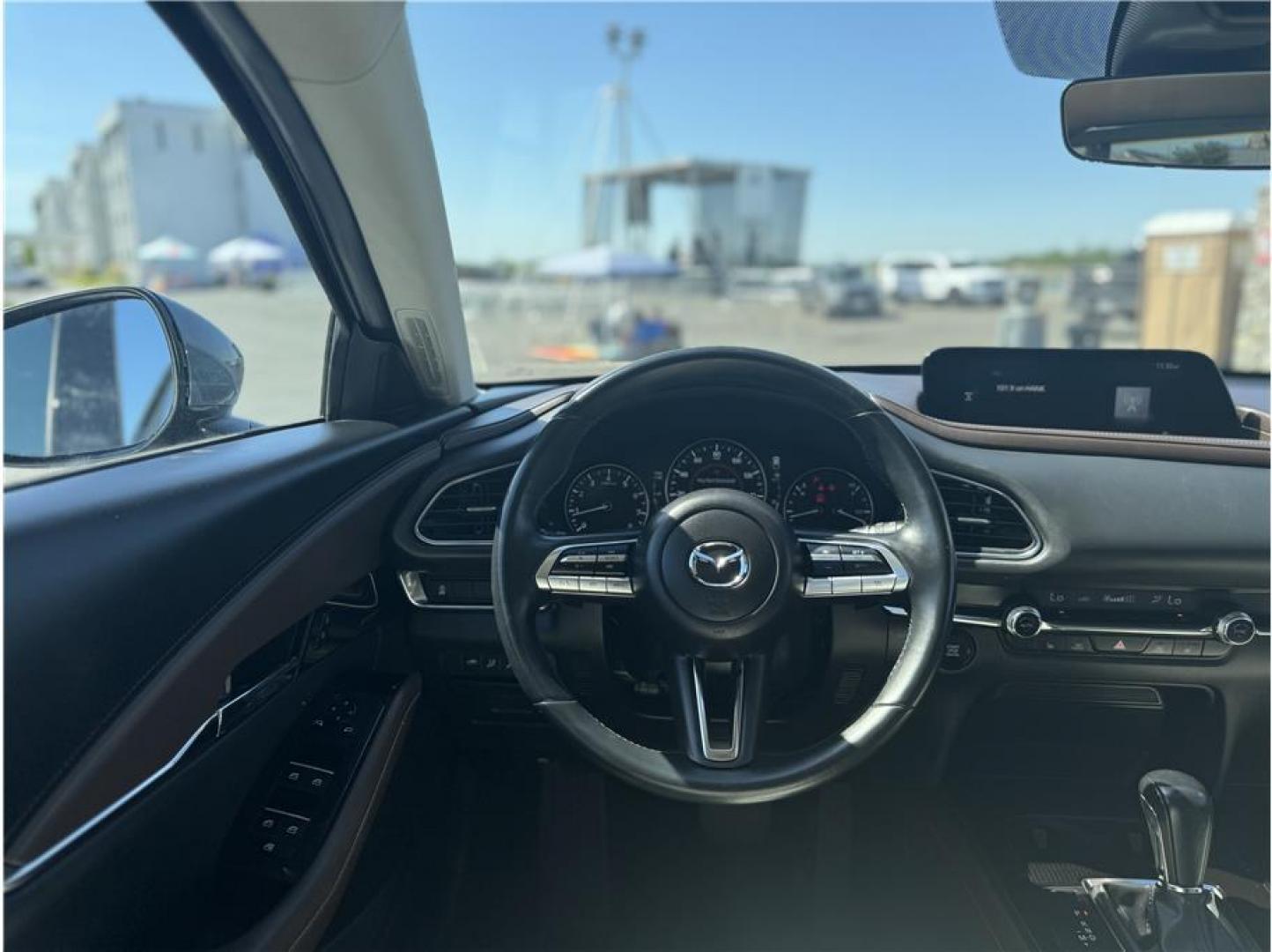 2021 Gray /No Color Mazda CX-30 (3MVDMBDL5MM) with an 4-Cyl, SKYACTIV-G, 2.5 Liter engine, Automatic, 6-Spd SKYACTIV-Drive Sport w/Manual Mode transmission, located at 607 W Columbia Drive, Kennewick, WA, 99336, (509) 987-1069, 46.216743, -119.126404 - Photo#4