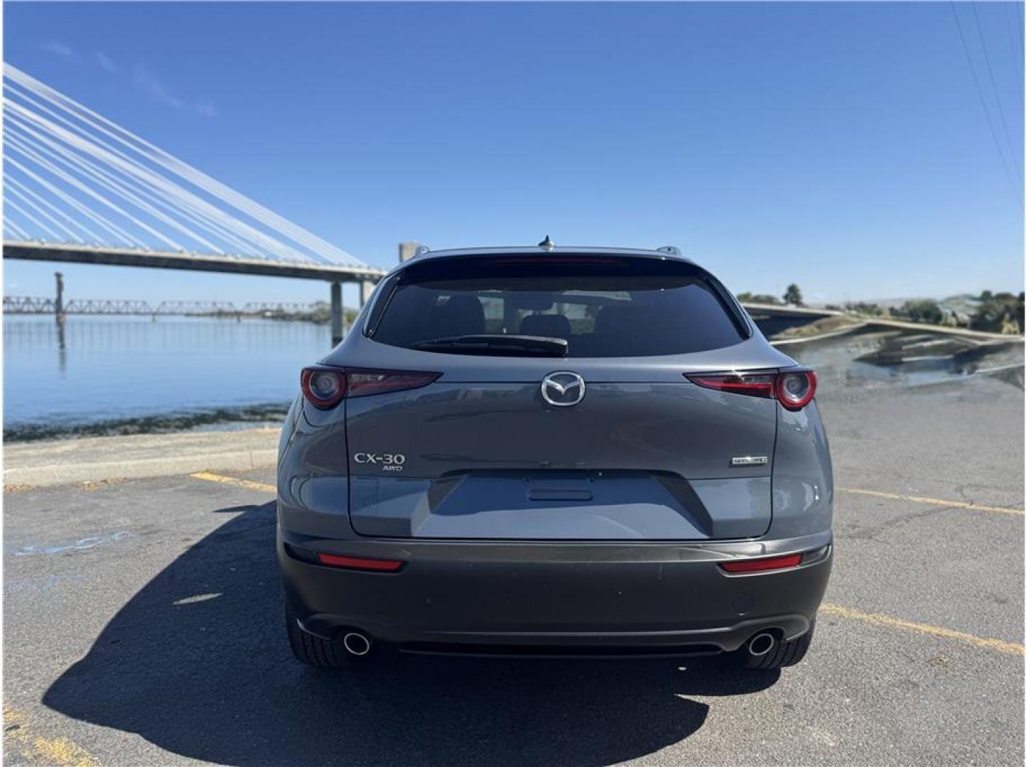2021 Gray /No Color Mazda CX-30 (3MVDMBDL5MM) with an 4-Cyl, SKYACTIV-G, 2.5 Liter engine, Automatic, 6-Spd SKYACTIV-Drive Sport w/Manual Mode transmission, located at 607 W Columbia Drive, Kennewick, WA, 99336, (509) 987-1069, 46.216743, -119.126404 - Photo#15