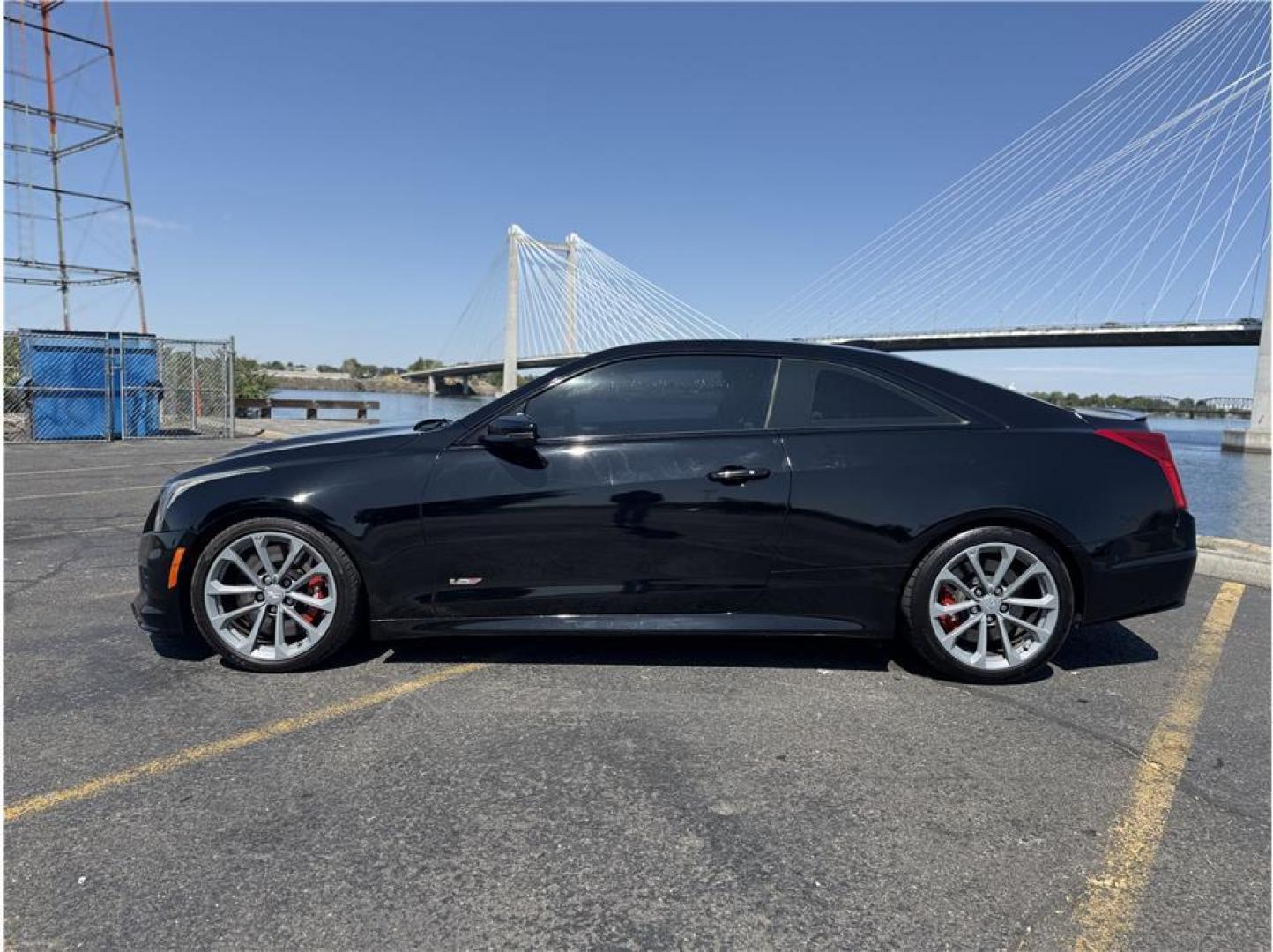 2016 Black /No Color Cadillac ATS-V (1G6AN1RY2G0) with an V6, Twin Turbo, 3.6 Liter engine, Automatic, 8-Spd transmission, located at 607 W Columbia Drive, Kennewick, WA, 99336, (509) 987-1069, 46.216743, -119.126404 - Photo#1