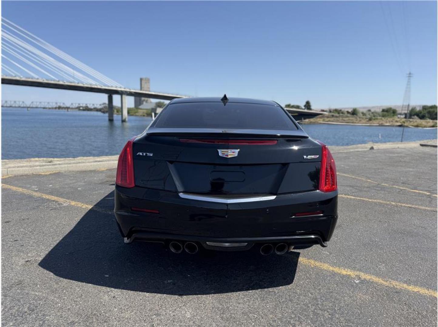 2016 Black /No Color Cadillac ATS-V (1G6AN1RY2G0) with an V6, Twin Turbo, 3.6 Liter engine, Automatic, 8-Spd transmission, located at 607 W Columbia Drive, Kennewick, WA, 99336, (509) 987-1069, 46.216743, -119.126404 - Photo#14