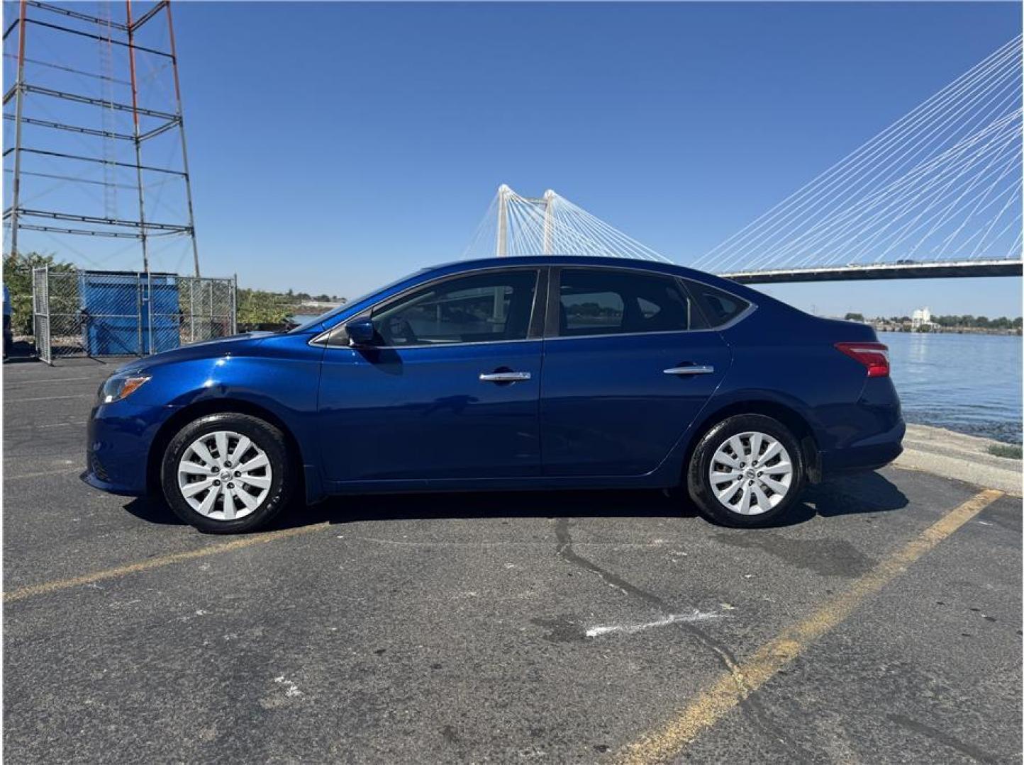 2019 Blue /No Color Nissan Sentra (3N1AB7AP6KY) with an 4-Cyl, 1.8 Liter engine, Automatic, CVT w/Xtronic transmission, located at 607 W Columbia Drive, Kennewick, WA, 99336, (509) 987-1069, 46.216743, -119.126404 - Photo#1