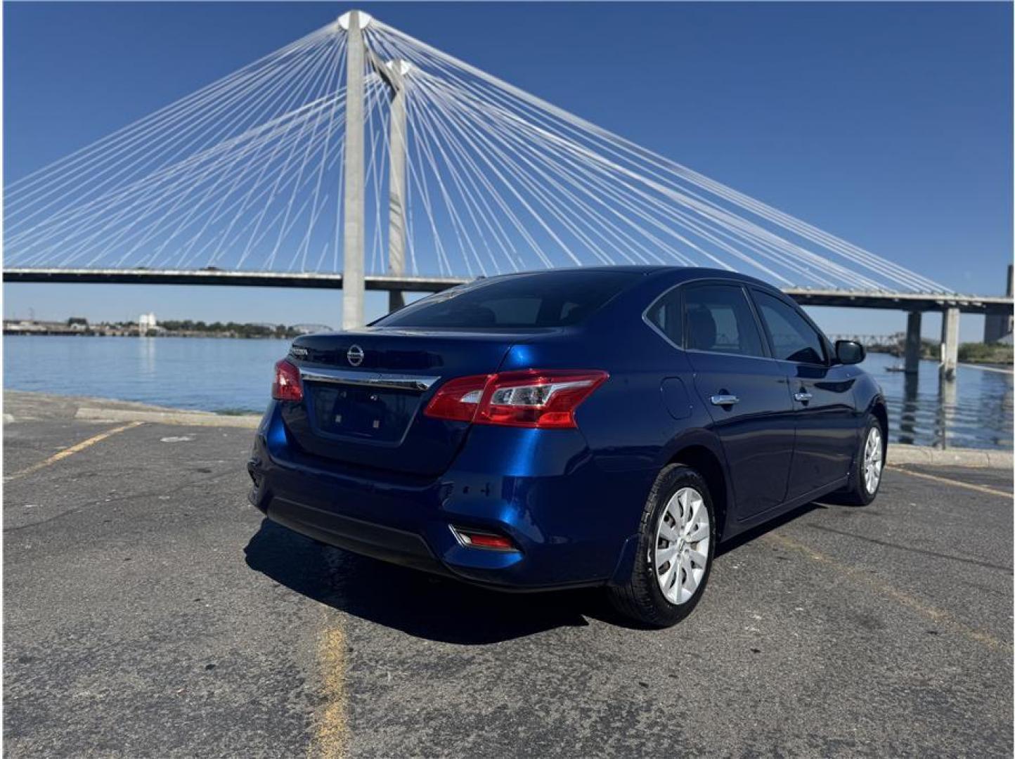 2019 Blue /No Color Nissan Sentra (3N1AB7AP6KY) with an 4-Cyl, 1.8 Liter engine, Automatic, CVT w/Xtronic transmission, located at 607 W Columbia Drive, Kennewick, WA, 99336, (509) 987-1069, 46.216743, -119.126404 - Photo#13
