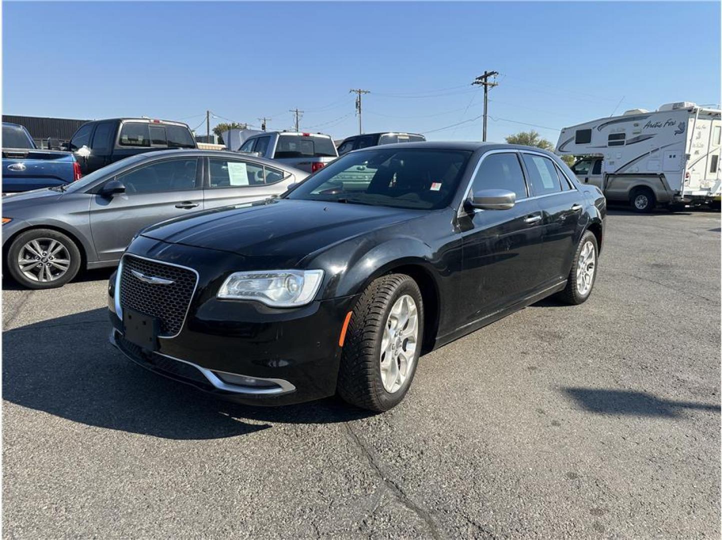 2016 Black /No Color Chrysler 300 (2C3CCASG1GH) with an V6, Flex Fuel, 3.6 Liter engine, Automatic, 8-Spd transmission, located at 607 W Columbia Drive, Kennewick, WA, 99336, (509) 987-1069, 46.216743, -119.126404 - Photo#0
