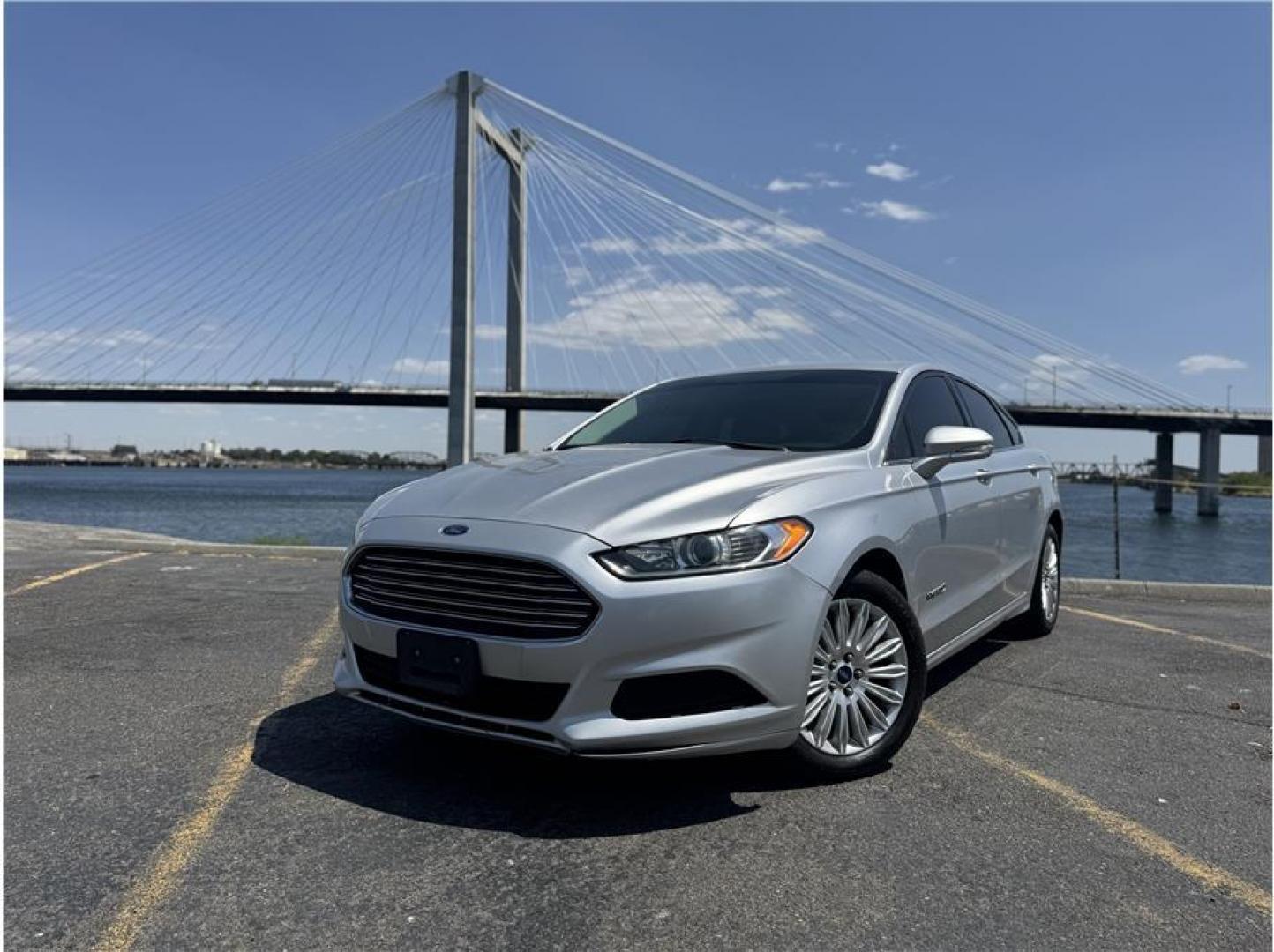 2014 Silver /No Color Ford Fusion (3FA6P0LU2ER) with an 4-Cyl, Hybrid, 2.0 Liter engine, Automatic, CVT transmission, located at 607 W Columbia Drive, Kennewick, WA, 99336, (509) 987-1069, 46.216743, -119.126404 - Photo#0