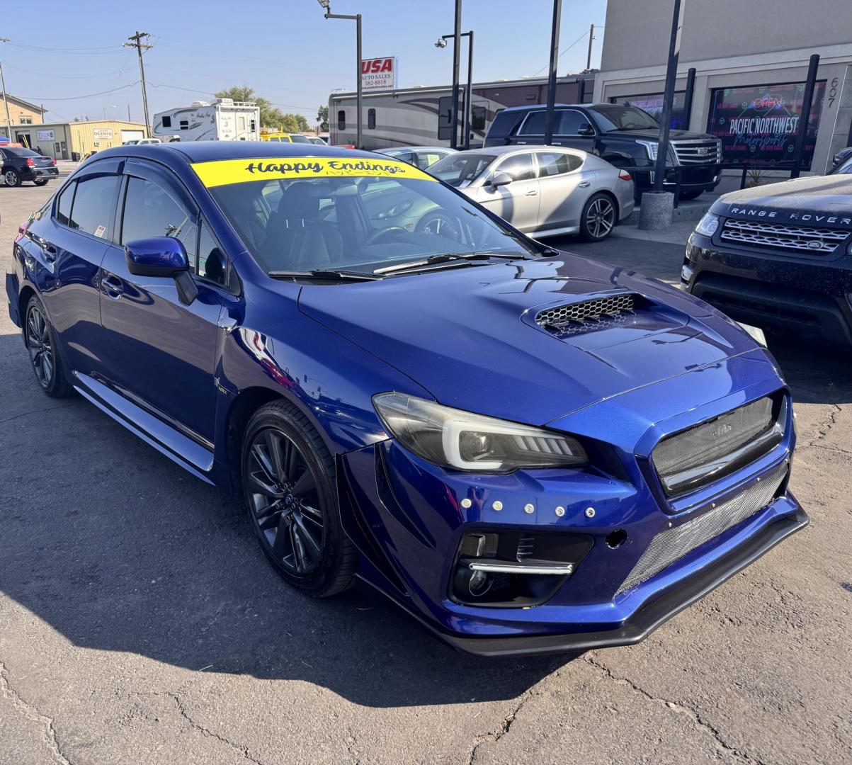 2017 Blue /No Color Subaru WRX (JF1VA1B66H9) with an 4-Cyl, Turbo, 2.0 Liter engine, Manual, 6-Spd transmission, located at 607 W Columbia Drive, Kennewick, WA, 99336, (509) 987-1069, 46.216743, -119.126404 - Photo#5