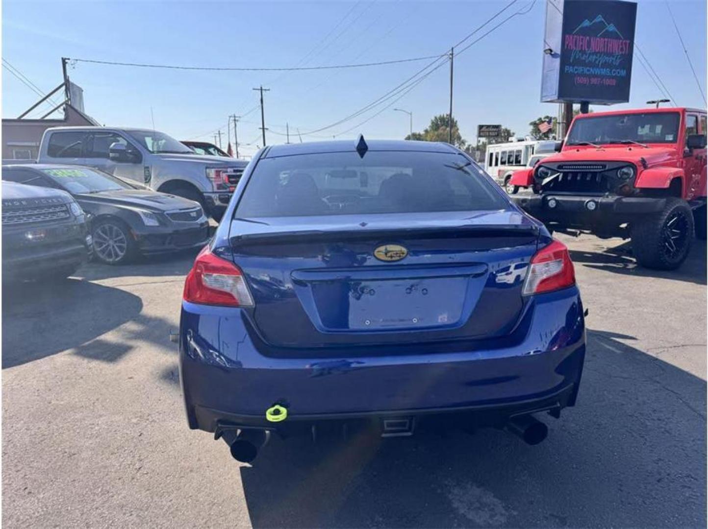 2017 Blue /No Color Subaru WRX (JF1VA1B66H9) with an 4-Cyl, Turbo, 2.0 Liter engine, Manual, 6-Spd transmission, located at 607 W Columbia Drive, Kennewick, WA, 99336, (509) 987-1069, 46.216743, -119.126404 - Photo#3