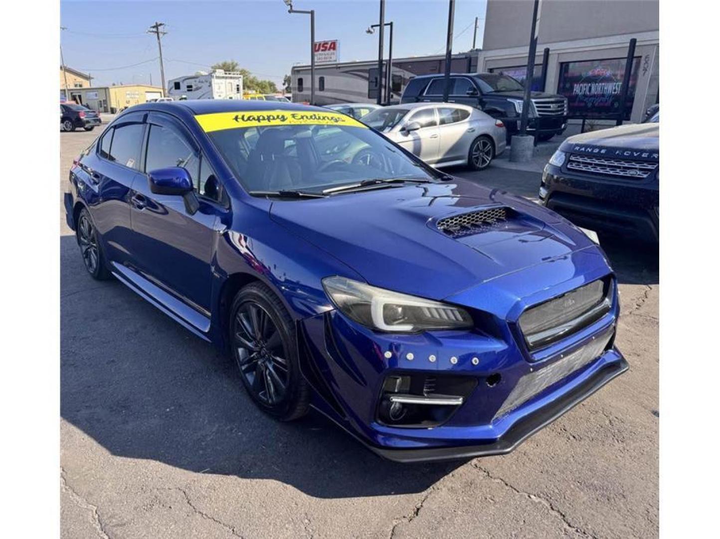 2017 Blue /No Color Subaru WRX (JF1VA1B66H9) with an 4-Cyl, Turbo, 2.0 Liter engine, Manual, 6-Spd transmission, located at 607 W Columbia Drive, Kennewick, WA, 99336, (509) 987-1069, 46.216743, -119.126404 - Photo#4