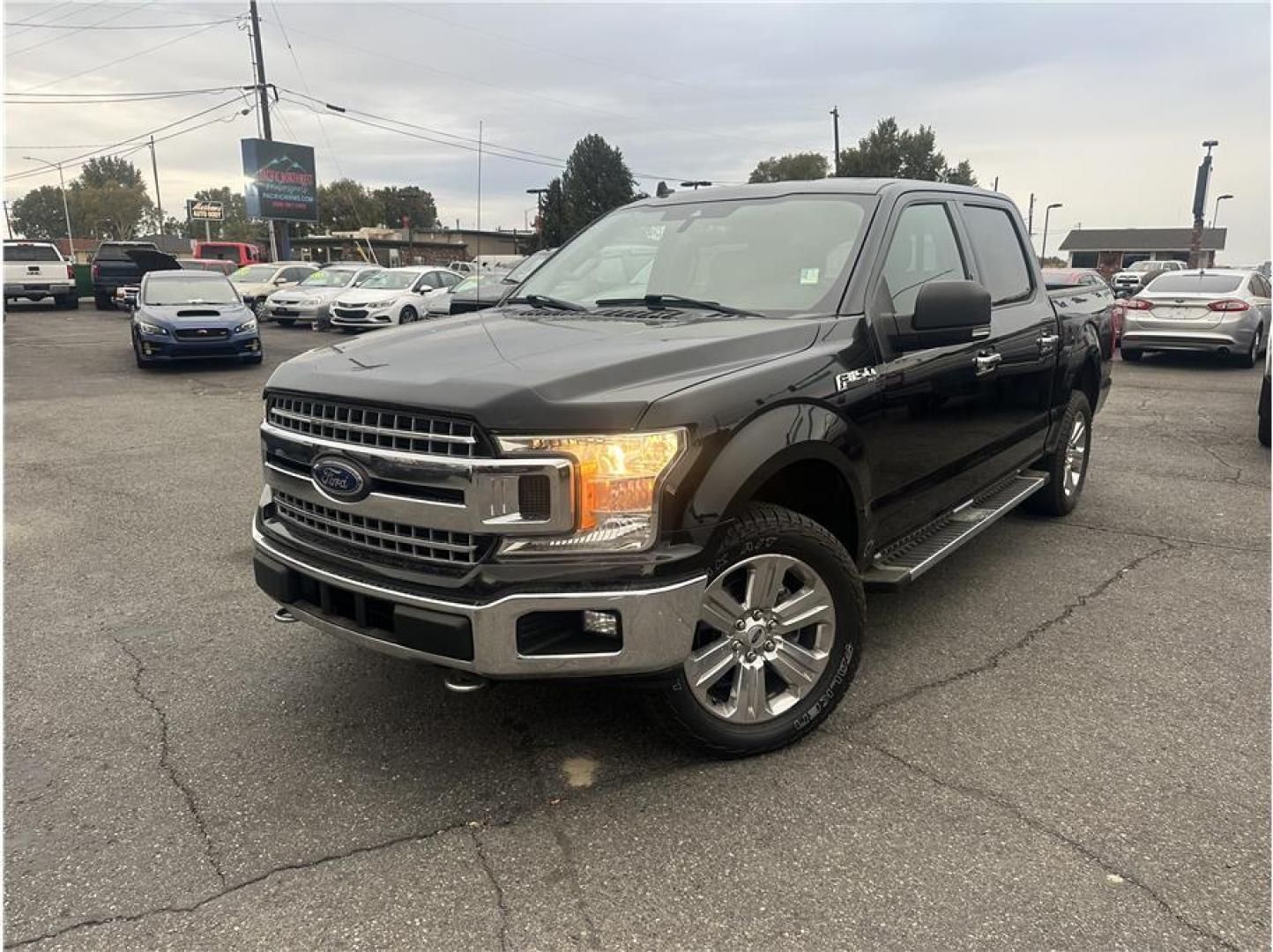 2019 Black /No Color Ford F150 SuperCrew Cab (1FTEW1E42KF) with an V6, EcoBoost, Twin Turbo, 3.5 Liter engine, Automatic, 6-Spd w/SelectShift transmission, located at 607 W Columbia Drive, Kennewick, WA, 99336, (509) 987-1069, 46.216743, -119.126404 - Photo#0