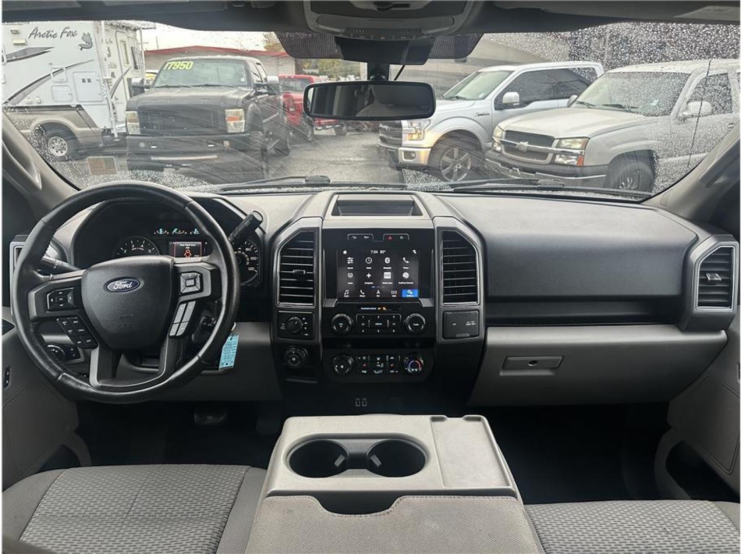 2019 Black /No Color Ford F150 SuperCrew Cab (1FTEW1E42KF) with an V6, EcoBoost, Twin Turbo, 3.5 Liter engine, Automatic, 6-Spd w/SelectShift transmission, located at 607 W Columbia Drive, Kennewick, WA, 99336, (509) 987-1069, 46.216743, -119.126404 - Photo#16