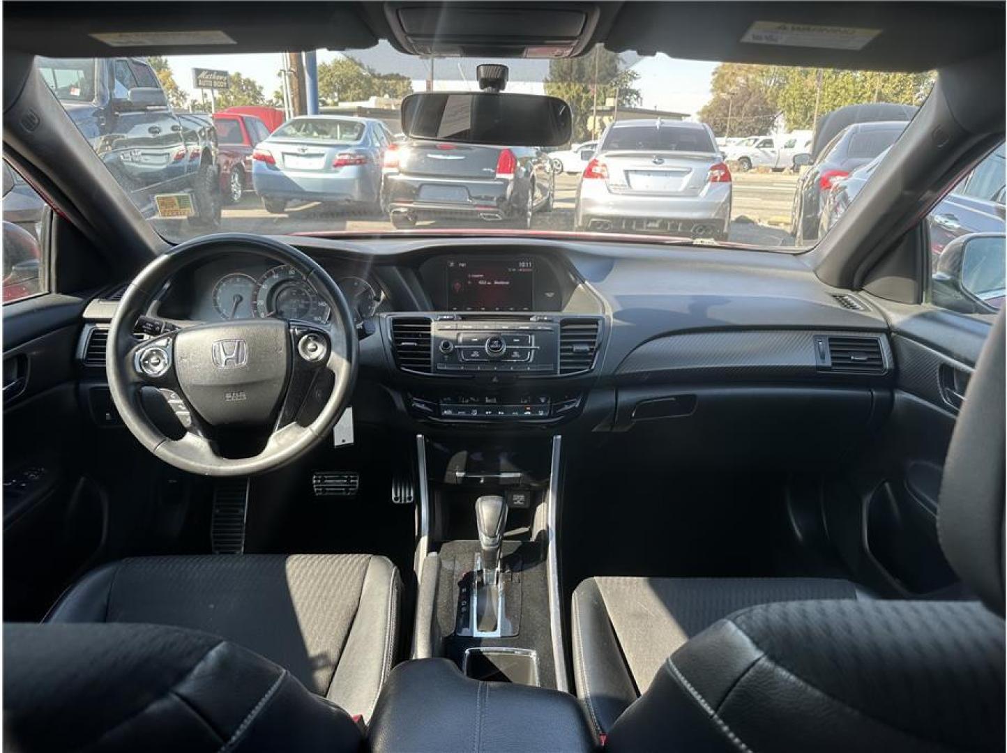 2017 Red /No Color Honda Accord (1HGCR2F50HA) with an 4-Cyl, i-VTEC, 2.4 Liter engine, Auto, CVT w/Sport Mode transmission, located at 607 W Columbia Drive, Kennewick, WA, 99336, (509) 987-1069, 46.216743, -119.126404 - Photo#14