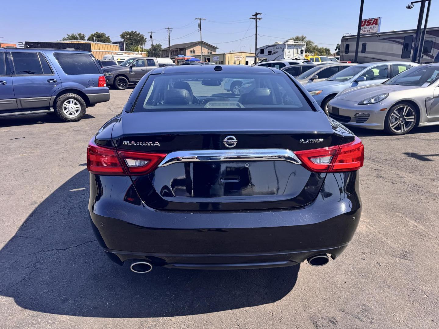 2018 Black /No Color Nissan Maxima (1N4AA6AP1JC) with an V6, 3.5 Liter engine, Auto, Xtronic CVT transmission, located at 607 W Columbia Drive, Kennewick, WA, 99336, (509) 987-1069, 46.216743, -119.126404 - Photo#3